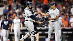 Masahiro Tanaka y relevo de Yankees dejaron en blanco a la ofensiva de Astros en Houston para tomar ventaja en el primero de la Serie del Campeonato.