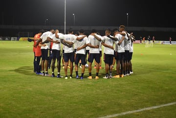 La Selección Colombia trabajó con 22 jugadores en Barranquilla antes del primer juego de Eliminatorias antes Venezuela.