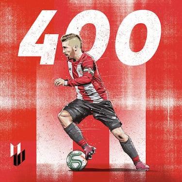 Muniain, en su partido 400 y con galones dos meses después