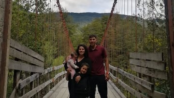 “Familiarmente estuvimos destrozados... Estar acá y representar a Chile es un logro para mí”