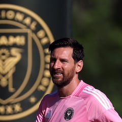 Messi vuelve a los entrenamientos con Inter Miami previo al inicio de Playoffs ante Nashville
