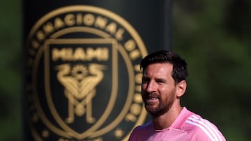 Messi vuelve a los entrenamientos con Inter Miami