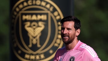 Messi vuelve a los entrenamientos con Inter Miami