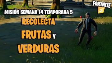 &iquest;D&oacute;nde hay frutas y verduras para recolectar en Fortnite Temporada 5?