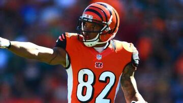 Marvin Jones, aún con los Cincinnati Bengals.