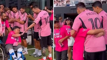 Leo Messi's heartfelt moment with critically ill children captivates all