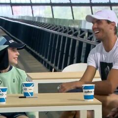 Por gestos así Nadal es único: el regalo que emocionó a Anita el día después del pelotazo