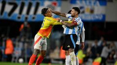 La ofensa de Richard Ríos a Nicolás Otamendi de la que todos hablan