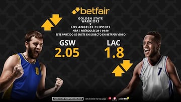 Golden State Warriors vs. Los Angeles Clippers: horario, dónde ver, pronósticos y clasificación