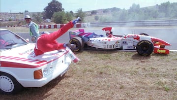 Inoue: la grotesca historia del piloto japonés al que Safety atropelló dos veces