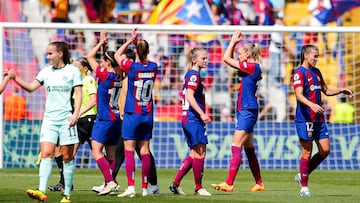 20/04/24 WOMENS CHAMPIONS LEAGUE FEMENINA
LIGA DE CAMPEONES FEMENINA. 
PARTIDO DE IDA DE SEMIFINALES 
FC BARCELONA - CHELSEA FC 
FIN DEL PARTIDO GRUPO

