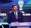 Alejandro Domínguez, escuchó "Soy Sabalero" en el sorteo de la Copa Libertadores