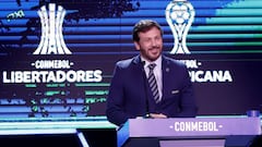 Alejandro Domínguez, escuchó "Soy Sabalero" en el sorteo de la Copa Libertadores
