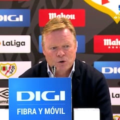 Koeman: "Estamos a un buen nivel pero no es suficiente"