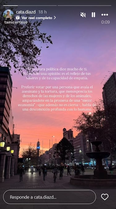 Esposa de Osorio comparte un duro mensaje viral tras el triunfo de Kast: “Avala el asesinato...”