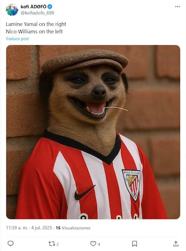 Los memes se ceban con el Barcelona tras la renovación de Nico Williams con el Athletic