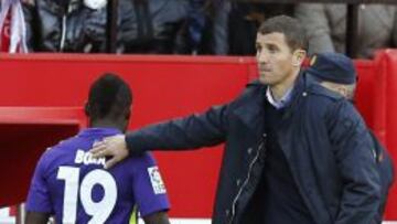 Gracia: "En el segundo gol del Sevilla hay un codazo a Boka"