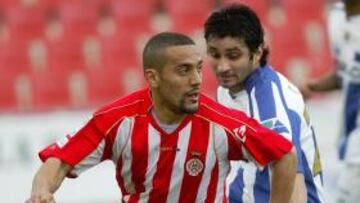 <b>VENCEDORES. </b>Los jugadores del Girona se impusieron ayer a la Real Sociedad, en Montilivi.