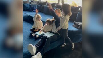 Sergio Ramos, un papá feliz: vean los regalos sorpresa de sus hijos