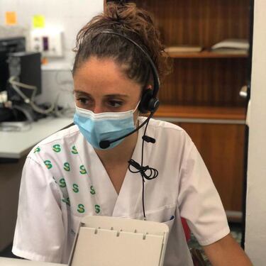 "En las primeras semanas de la pandemia llegabas a casa exhausta"