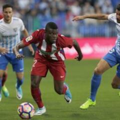 Las mejores imágenes del Málaga-Atlético