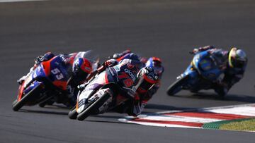 Albert Arenas durante la carrera del GP de Portugal.