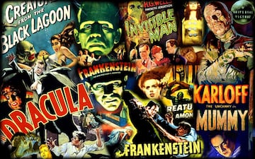 universal pictures monstruos dracula frankenstein la momia hombre invisible