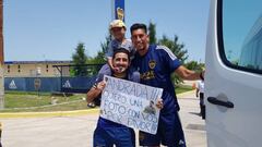 El gesto de Andrada: el arquero de Boca le cumplió el sueño a Pedrito, un nene de cinco años