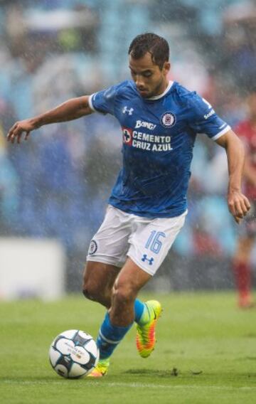 De los elementos que se han consolidado en la Liga MX. Actualmente juega en Cruz Azul. 