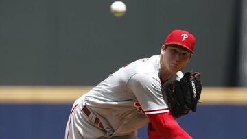 Jerad Eickhoff llegó en el traspaso procedente de Texas Rangers en el traspaso por Cole Hamels y su impacto ha sido inmediato.