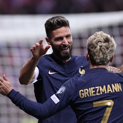 Olivier Giroud comentó lo que habló con Ibrahimovic y Griezmann