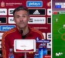 Luis Enrique y cómo reaccionaría él a la jugada viral de Messi