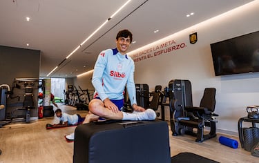 Le Normand durante el entrenamiento