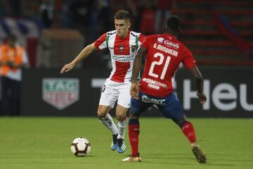 Independiente Medellín y Palestino empataron 1-1 en el Atanasio Girardot por la vuelta de la Fase II de Copa Libertadores y el equipo chileno se impuso 1-4 en los penales, avanzando a la próxima ronda del torneo.