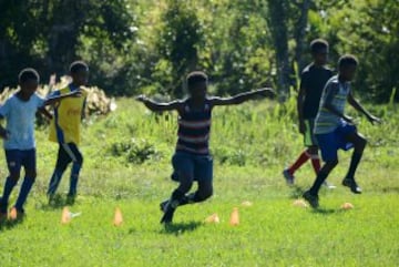 El fútbol como medio para salir de la pobreza infantil en Honduras