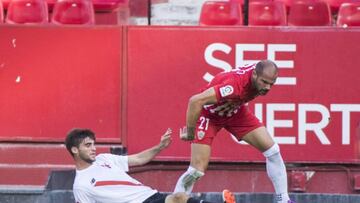 Nano, jugador del Almería.