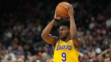 James has impressed for the South Bay Lakers but has only had sporadic minutes playing for the Los Angeles Lakers in the NBA.