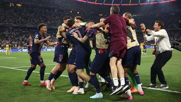 PSG become first-time champions