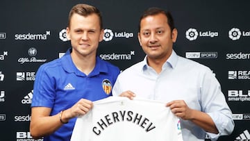 Cheryshev ha sido presentado esta mañana.