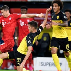 Alcácer y Sancho dan la Supercopa alemana al Dortmund