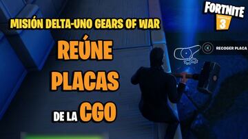 ¿Dónde están las placas de la CGO en Fortnite? Misión Delta-Uno/Gears of War