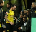 El Dortmund gana al Gladbach pero pierde a Alcácer, lesionado