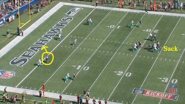 As¨ª vencieron los Seahawks a los Dolphins en semana 1 de la NFL