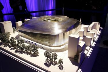 Proyecto del nuevo estadio Santiago Bernab¨¦u.
