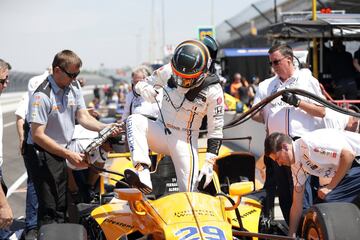 Comienza el reto de Fernando Alonso en la Indy 500