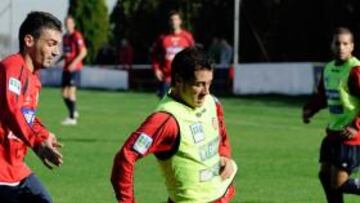 <b>CON UN PIE FUERA. </b>Maldonado podría no volver a entrenarse con el Sporting.