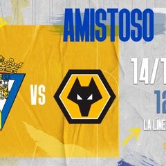 Nueva cita del Cadiz: amistoso ante el Wolves en La Línea
