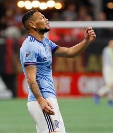 El extremo derecho de New York City FC tiene una lesión de tobillo que lo ha mantenido alejado de las canchas en los últimos 10 encuentros de liga