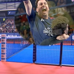 ¿Estamos ante el mejor match ball que se vio en el pádel? Vea la locura que se inventó Paquito