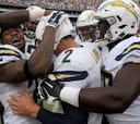 Los Chargers vencen con un field goal a unos buenos Browns